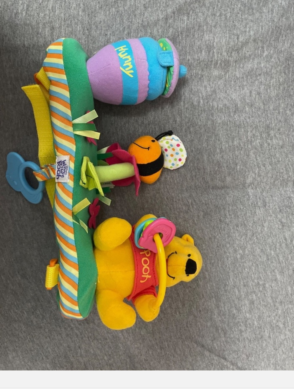 Vintage Disney Baby Learning Curve Winnie the Pooh Stroller Activity Bar